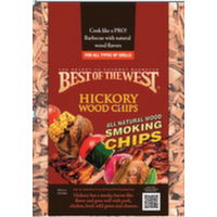 Hickory Smoking Wood Chips, 2940 Millilitre